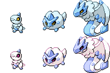 Ice/Dragon Fakemon