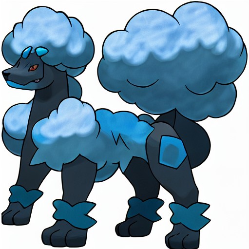 Waveadoom the thunder dog pokemon