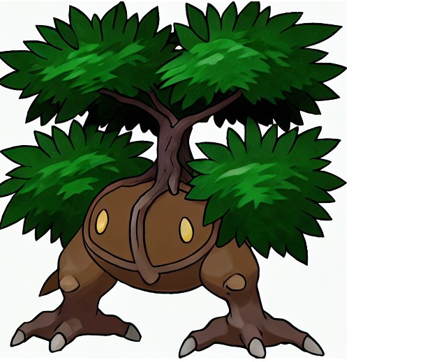 Grown the bigger tree pokemon