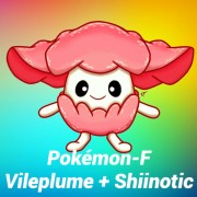 Pokémon-F: Vileplume + Shiinotic