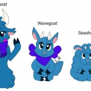 Fakémon 1 > Seashep - Wavegoat - Oceangoat Região de Xuala