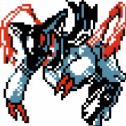 fakemon made using AI but gen 2 sprite